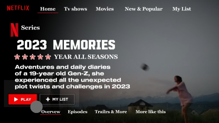 DESPEJO ESTILO NETFLIX