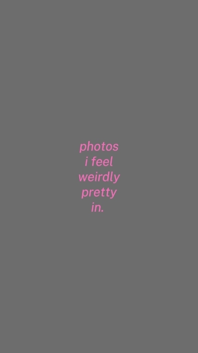 photos I feel weird