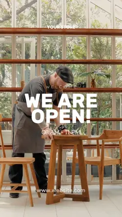 We Are Open