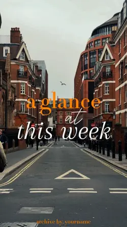 recap this week