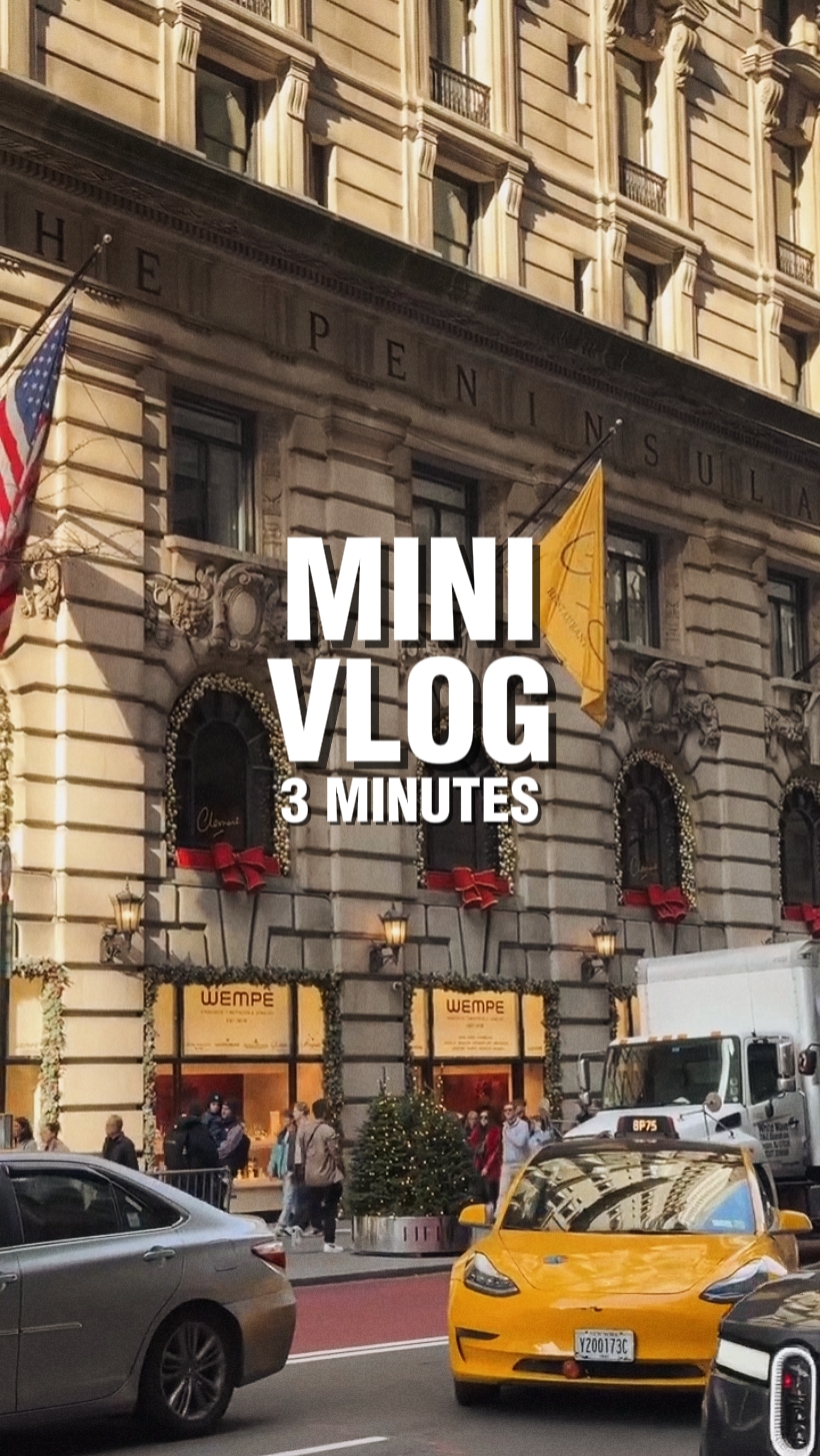 3 minutes vlog