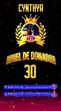 NIVEL 30 DE DONADOR 