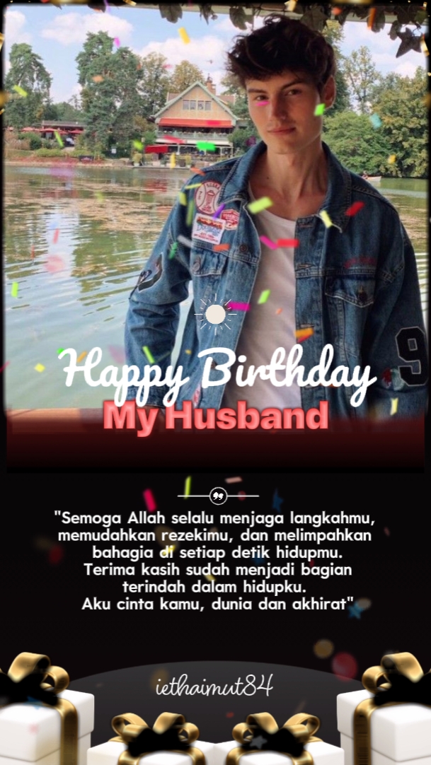 Birthday my husband 