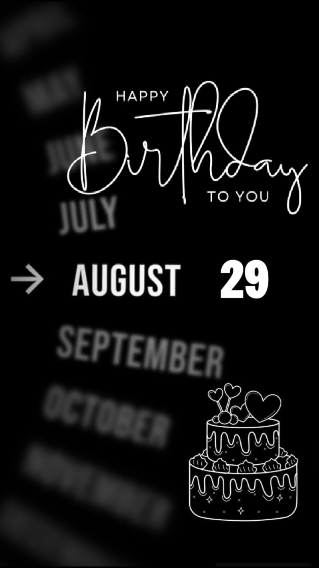 FILHA HBD 29 DE AGOSTO