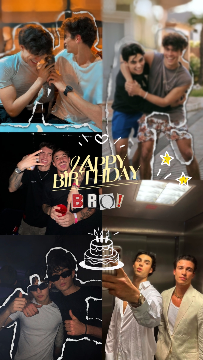 Feliz aniversário mano