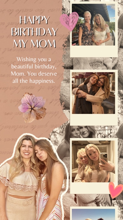 Happy birthday mom
