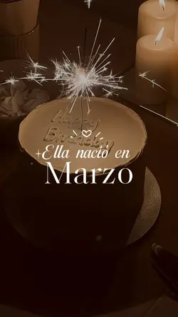 Ella nació Marzo