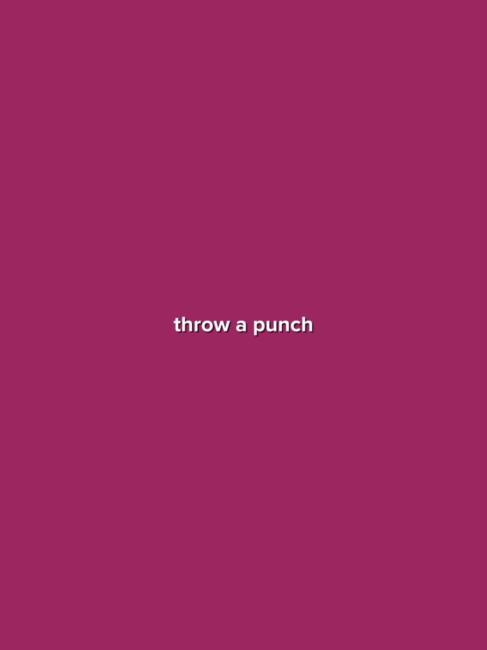 Throw a Punch