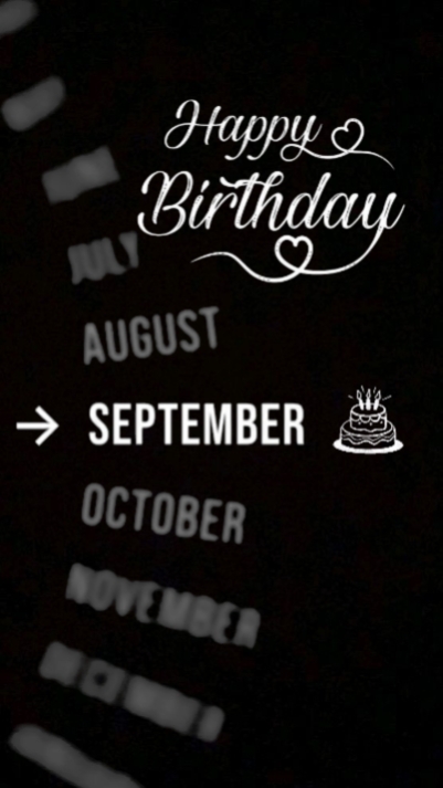Aniversário de setembro 