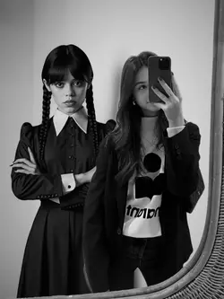 photo with wednesday