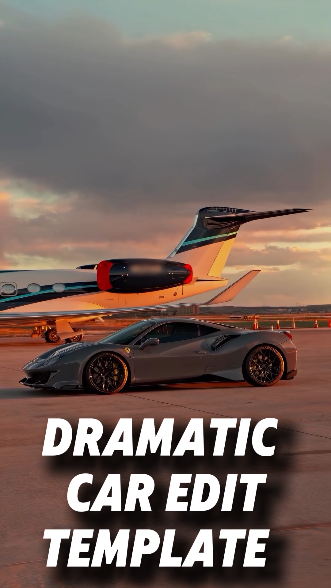 Dramatic car edit