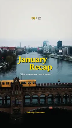 JANUARY RECAP/DUMP