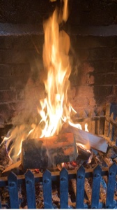 Relaxing fire place 