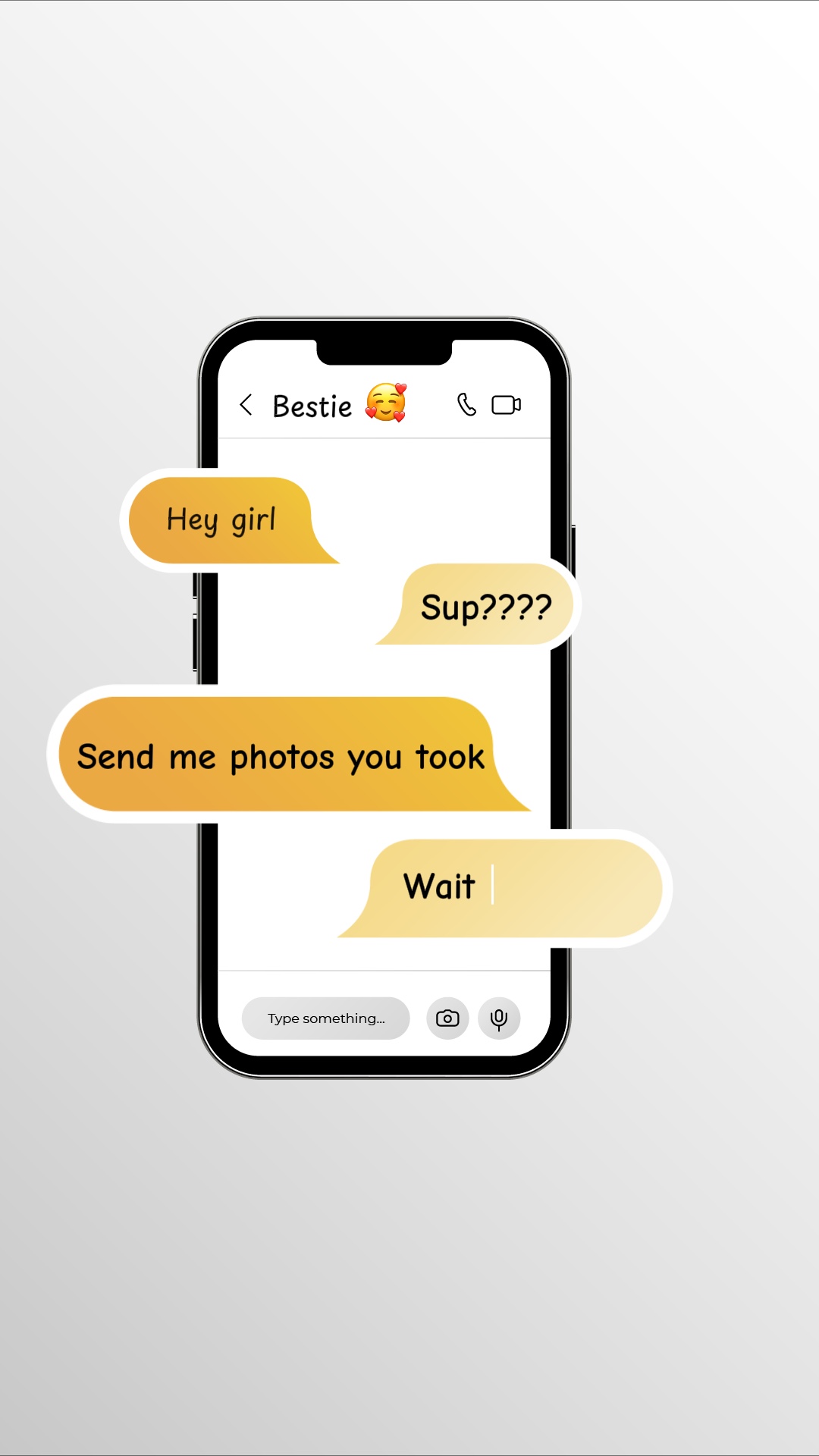 SMS Dengan Bestie