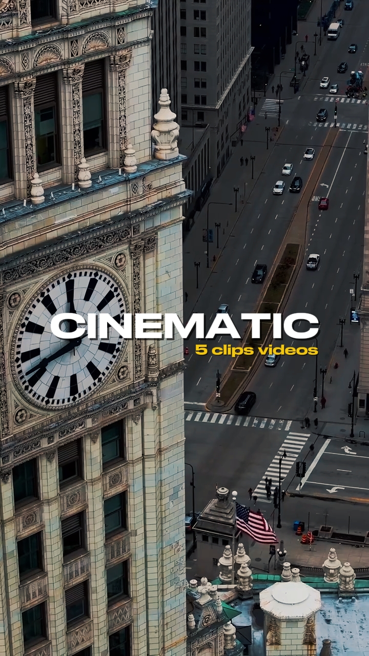 cinematic 5 clips 