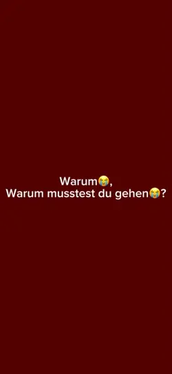 Warum🕊️😭??