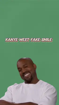 Kanye West smile