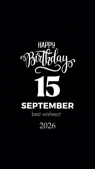 bday brother 15 sept