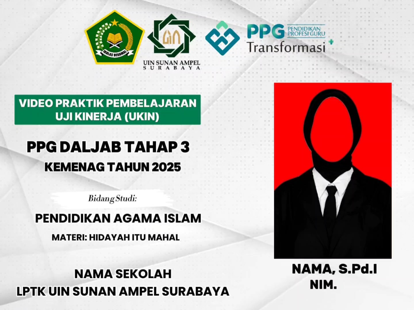 pengantar ukin kemenag