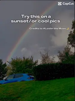 try this on a sunset