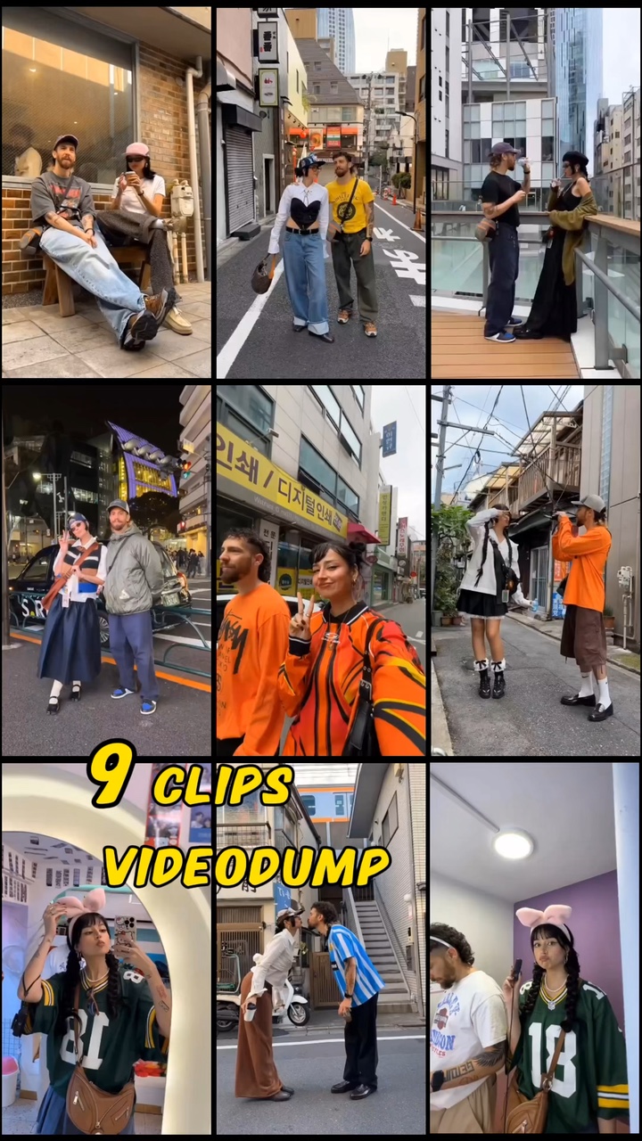 Volcado de video en pareja