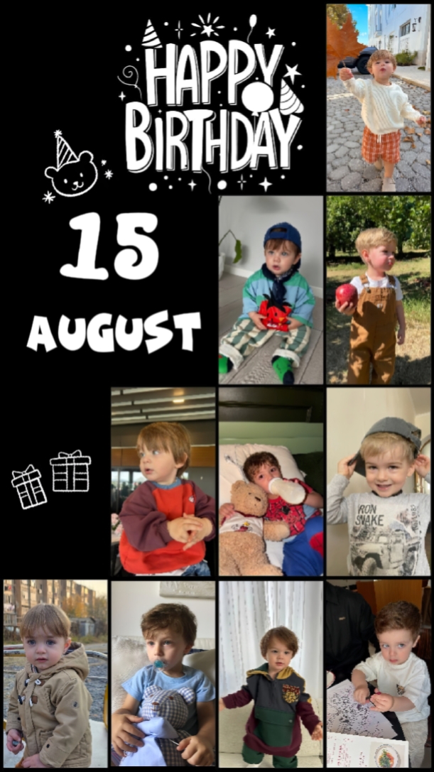 hbd son august 15