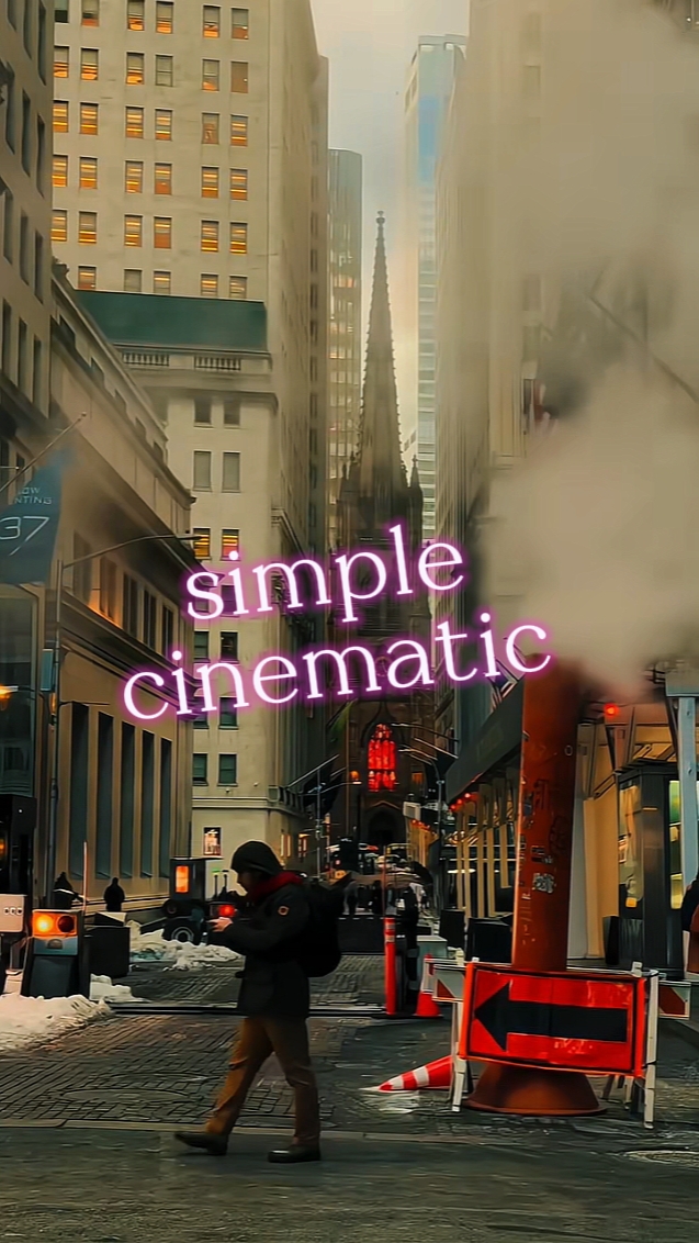 simple cinematic 
