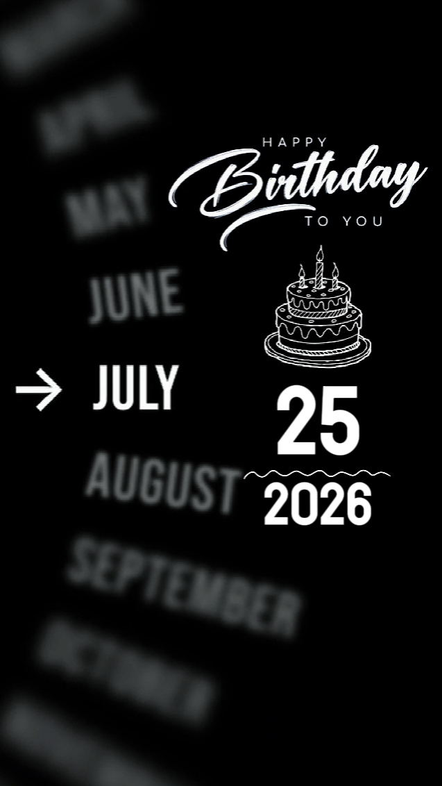 BDAY SISTER 25 JULY