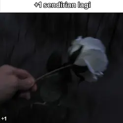 +1 sendirian
