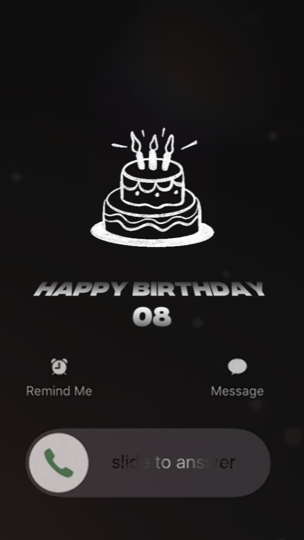 HBD 8 SEPTEMBER 2026