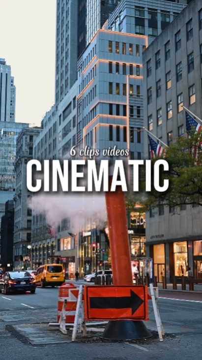 6 Videos Cinematic 