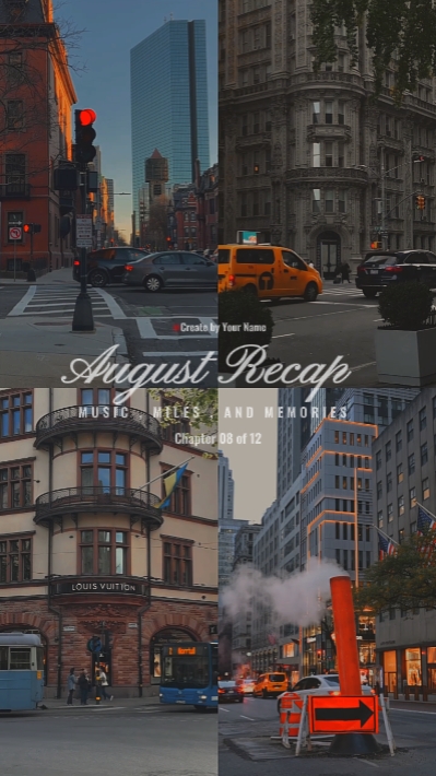 August Recap trends