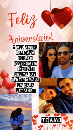 Parabéns marido