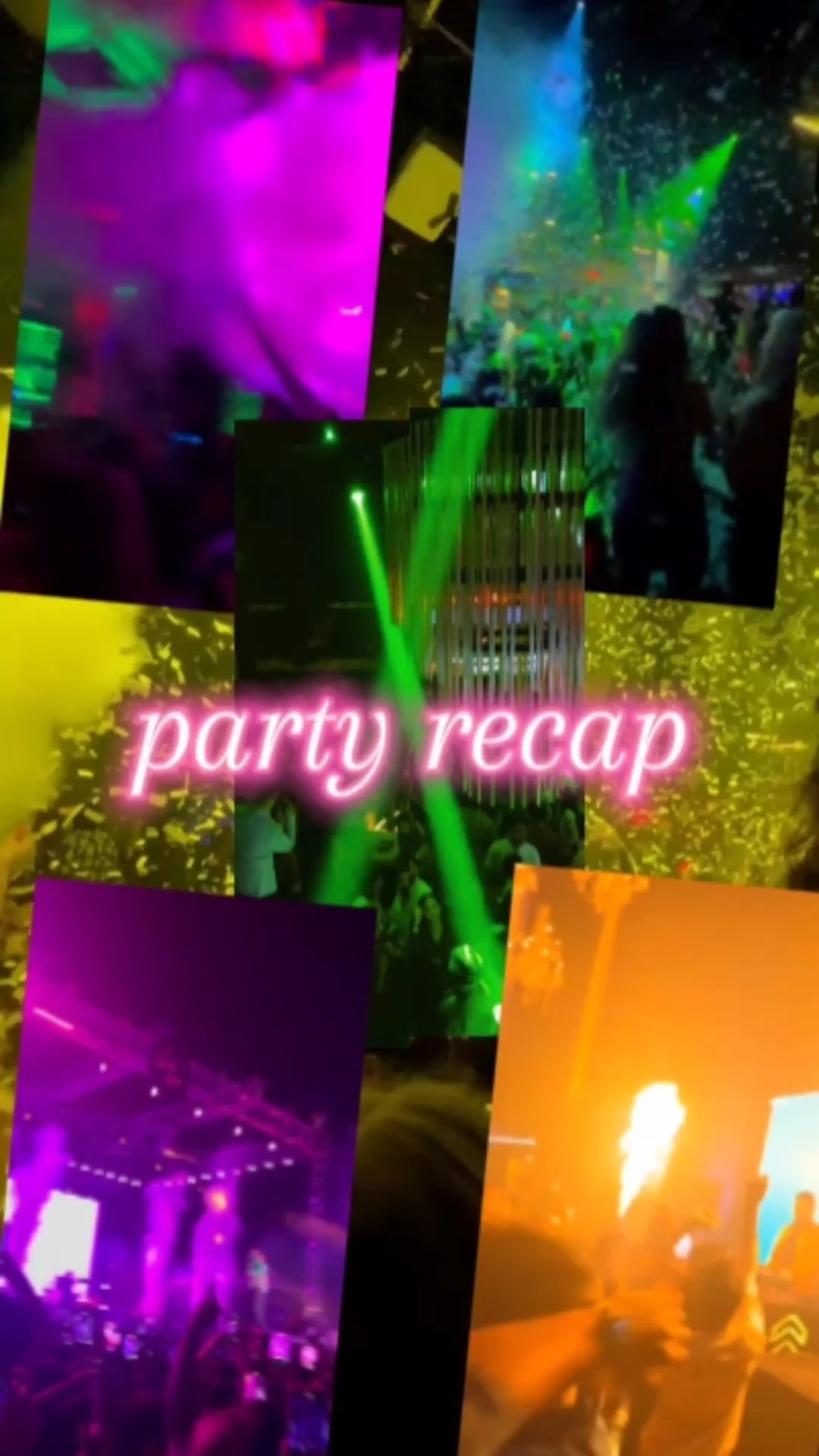 Resumen de la fiesta