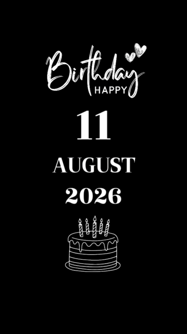 Anniversaire soeur 11 AOÛT