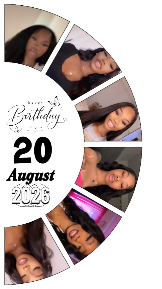 BIRTHDAY AUGUST 20