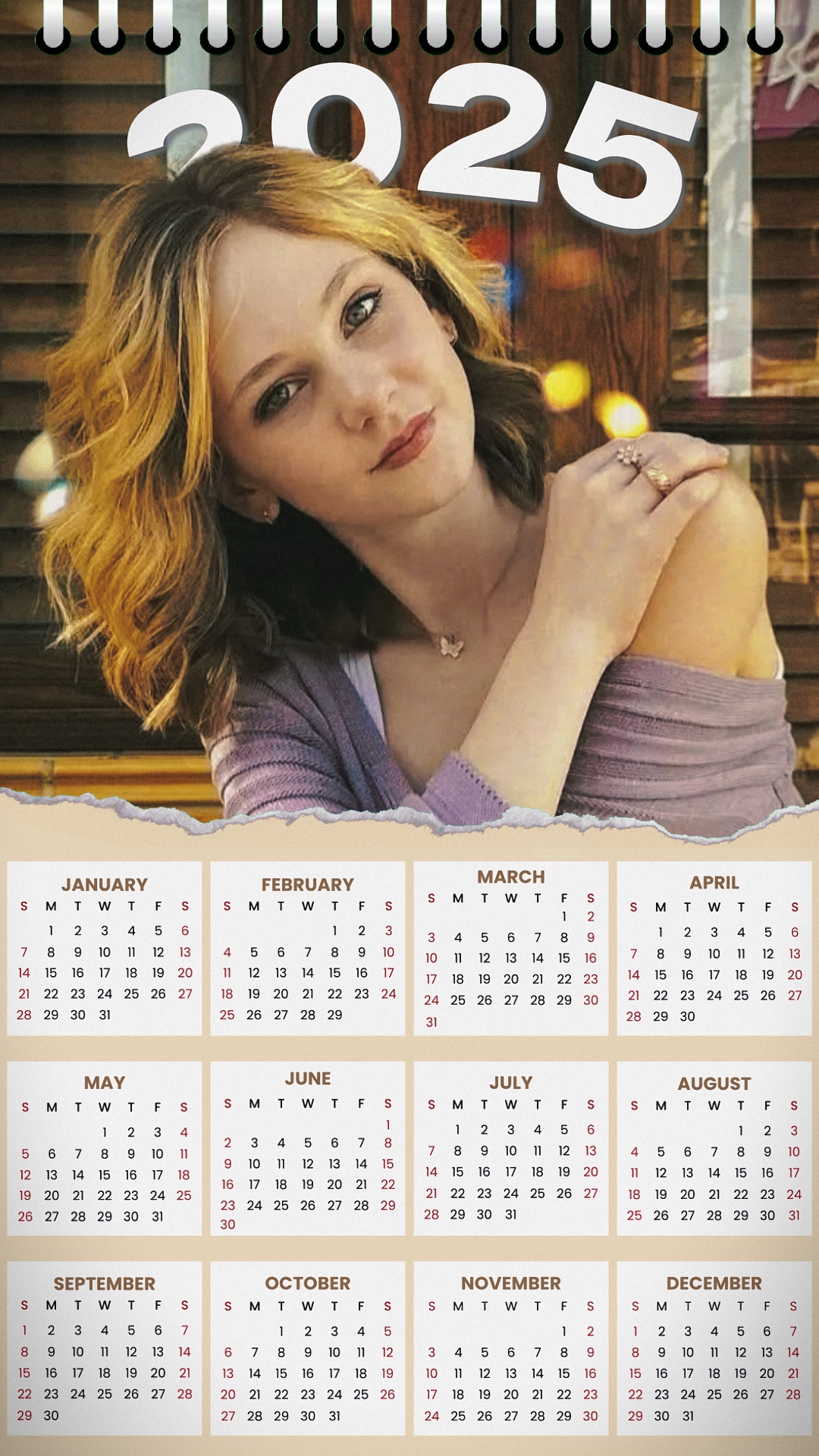 kalender 2025.