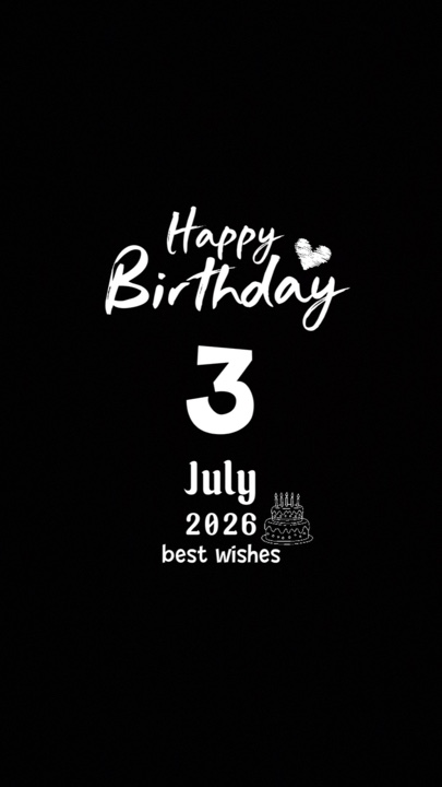 Happy birthday 
