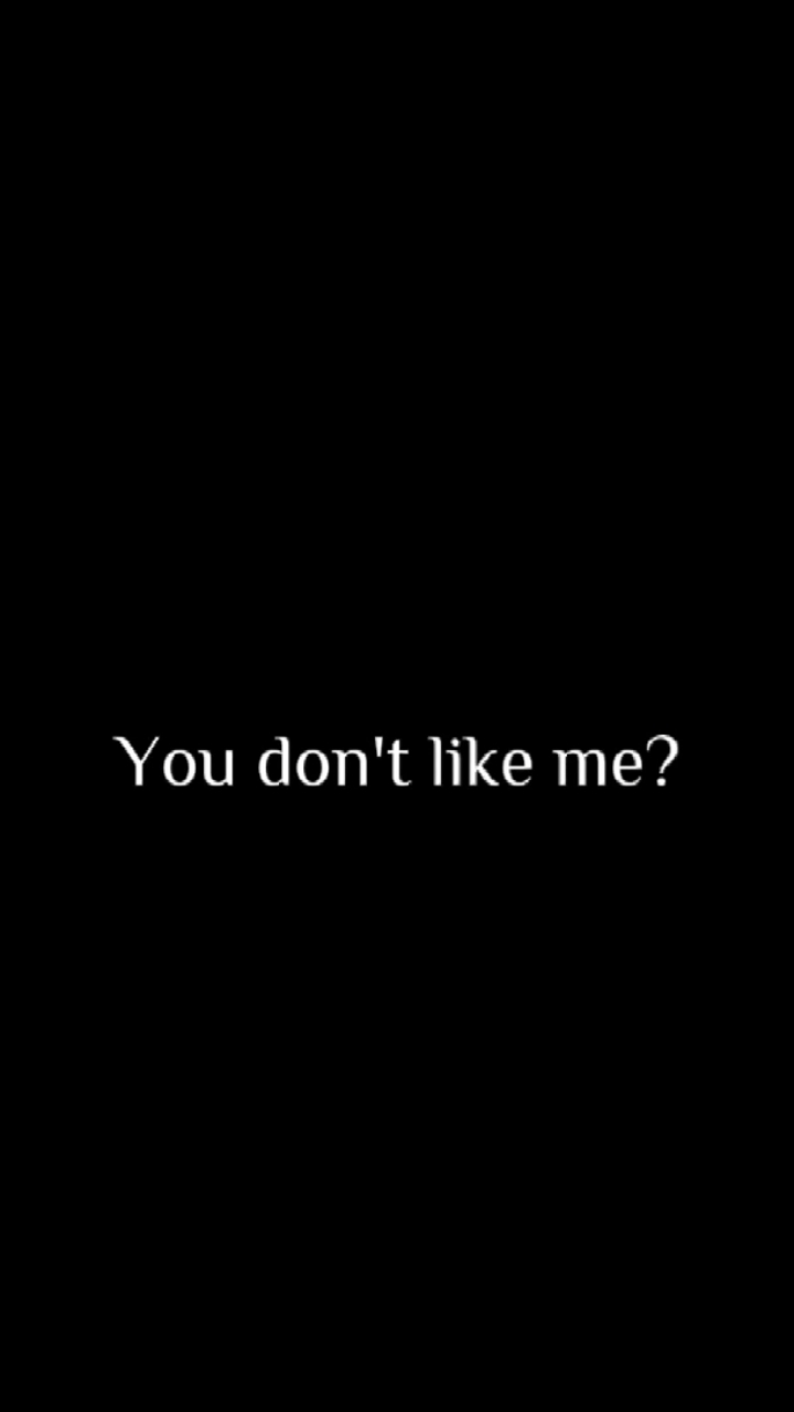 Je n'aime pas?
