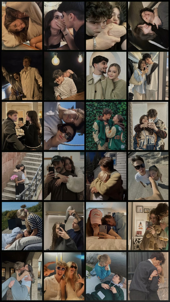 couple collage