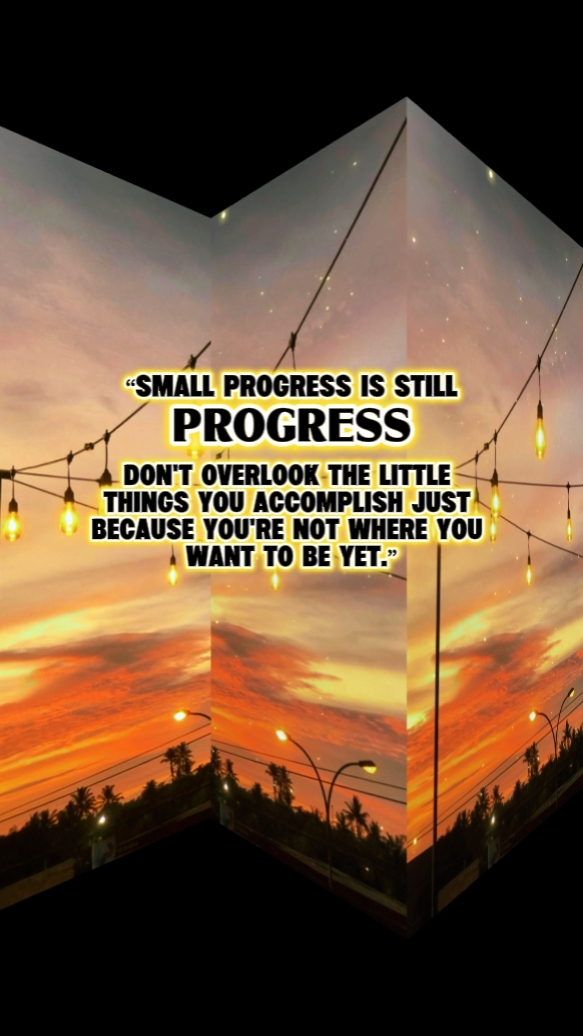 PROGRESS pa rin