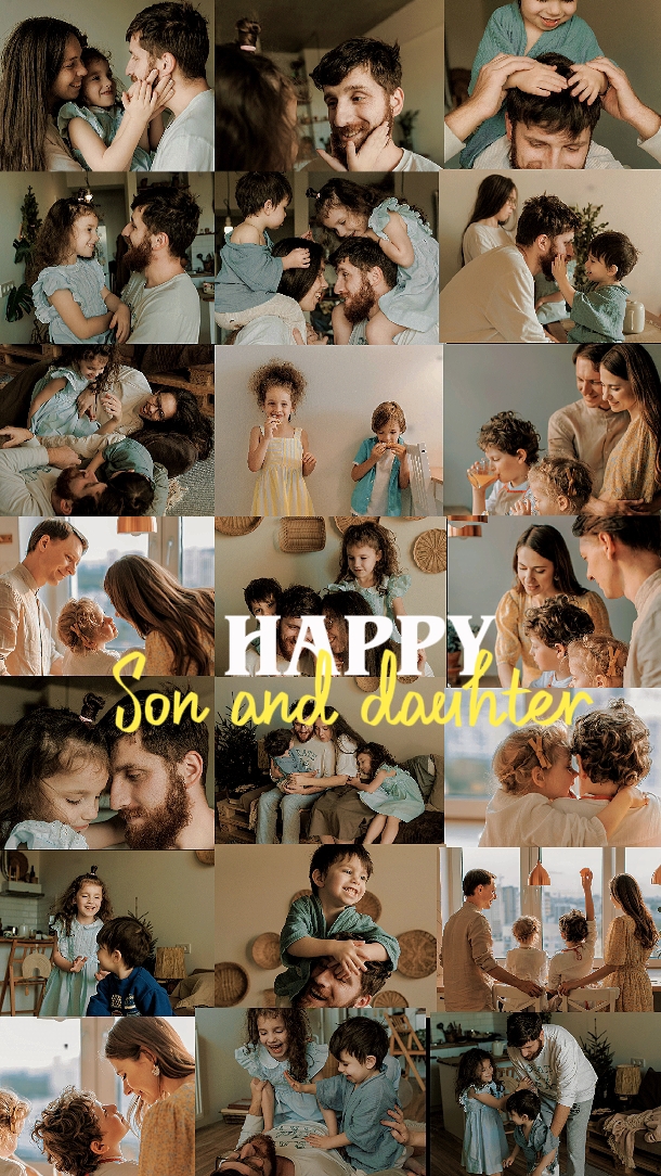 son and daughter