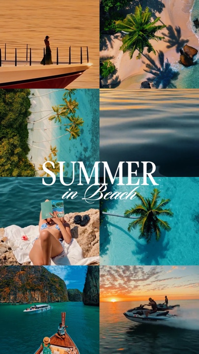 Summer in Beach