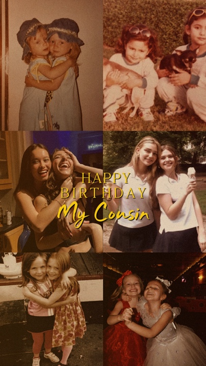 Cousin birthday 