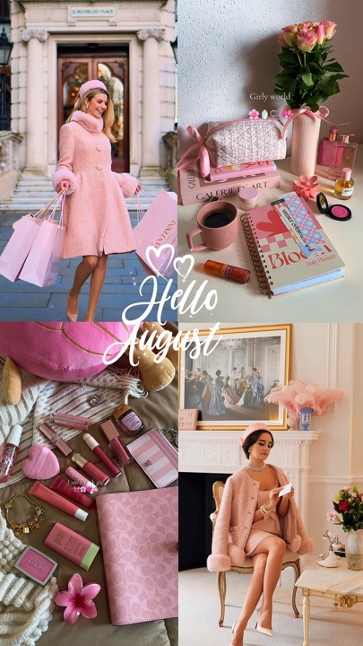 Bonjour août 🎀