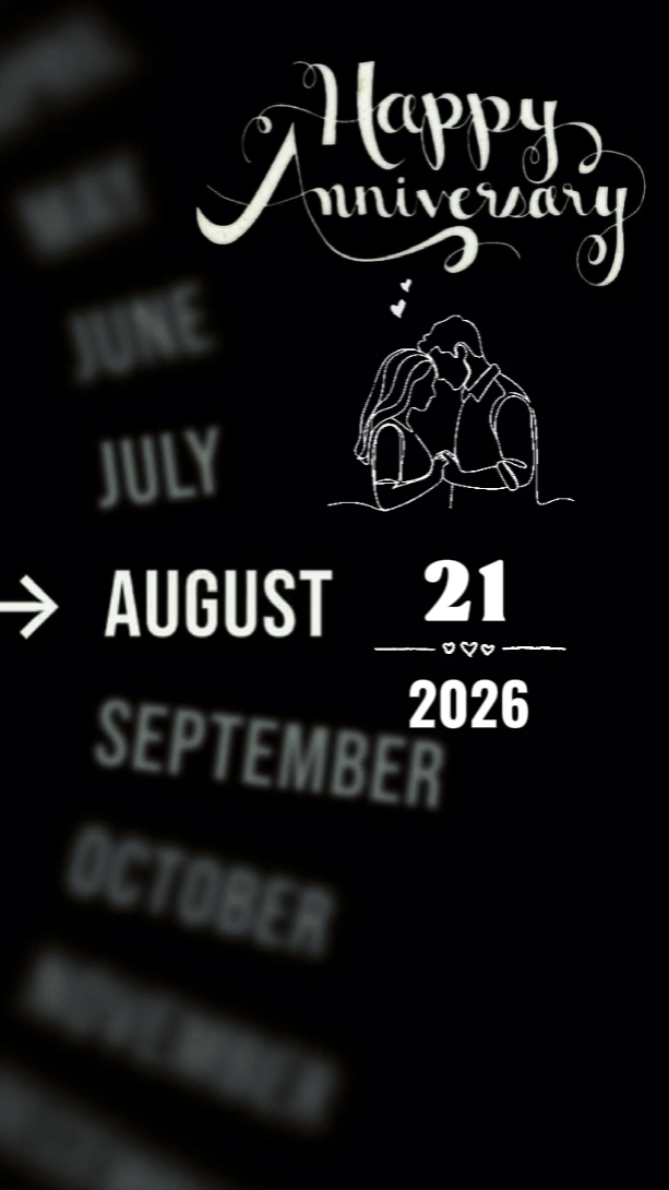 21 AUGUST ANNIV 