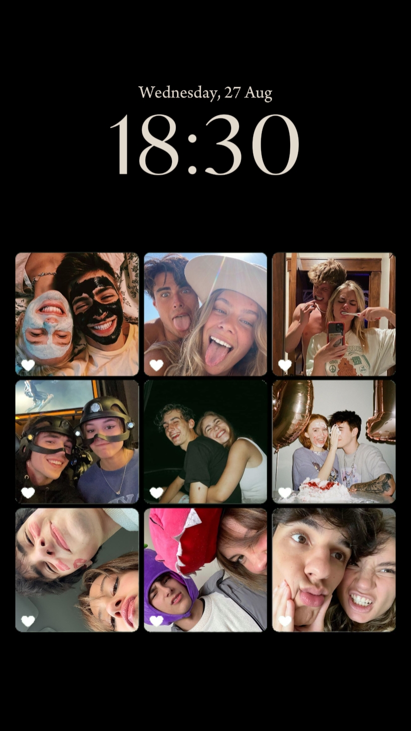 couple lockscreen 