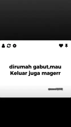dirumah gabut