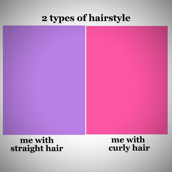 2 Arten von Frisuren