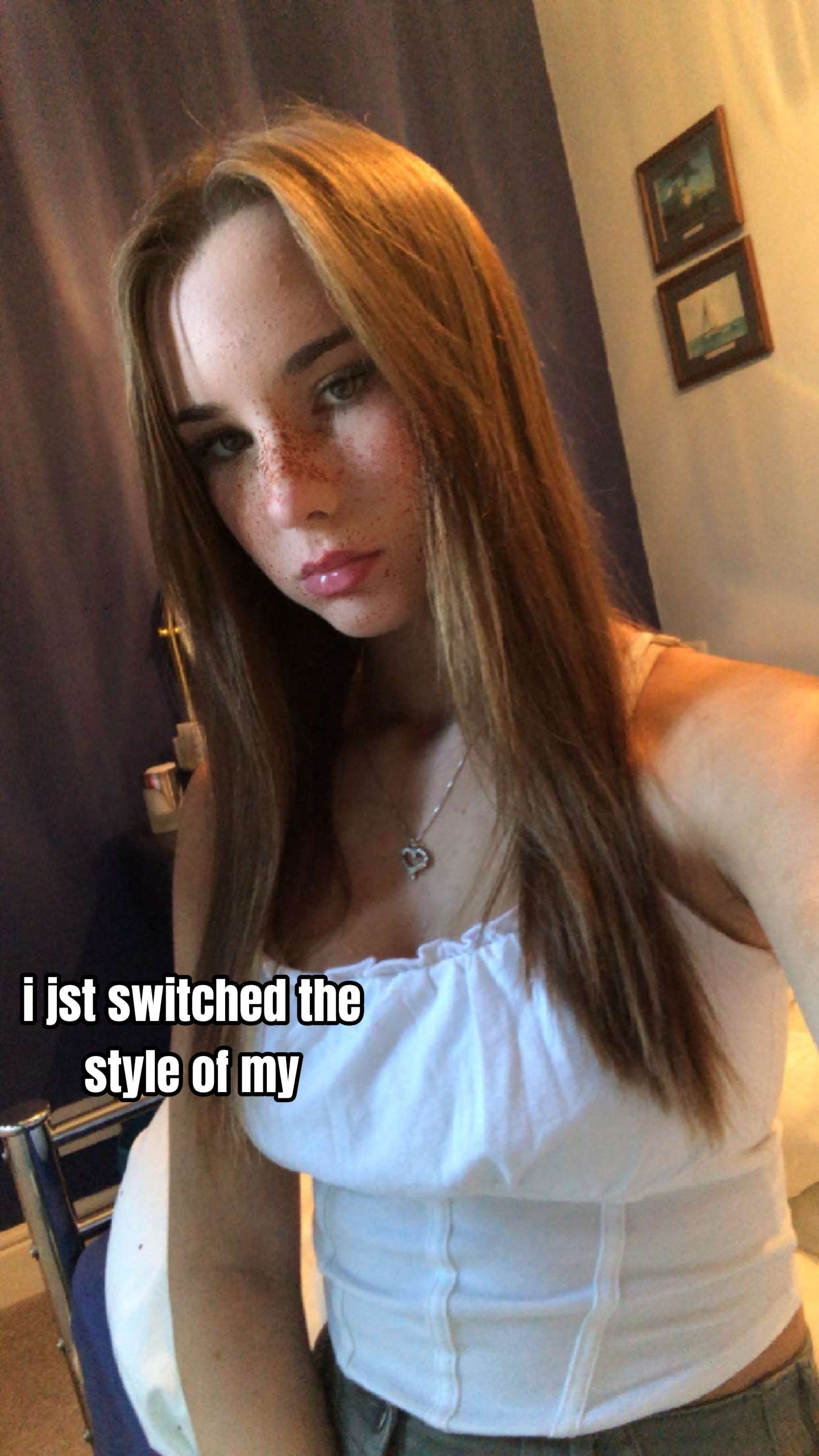 i cut my hair so 